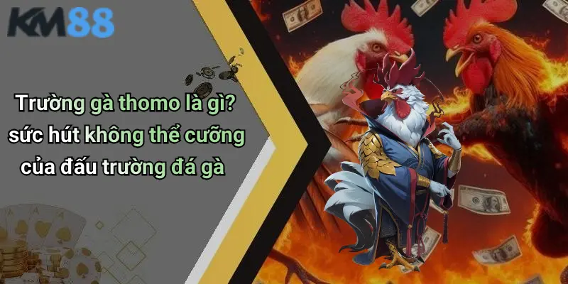 Trường gà thomo là gì? sức hút không thể cưỡng của đấu trường đá gà